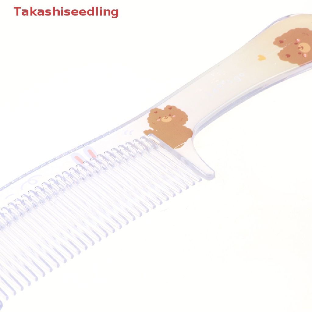 Lược Đuôi Nhọn Chống Tĩnh Điện Thiết Kế Hình Hoạt Hình Dễ Thương Dành Cho Bé Gái