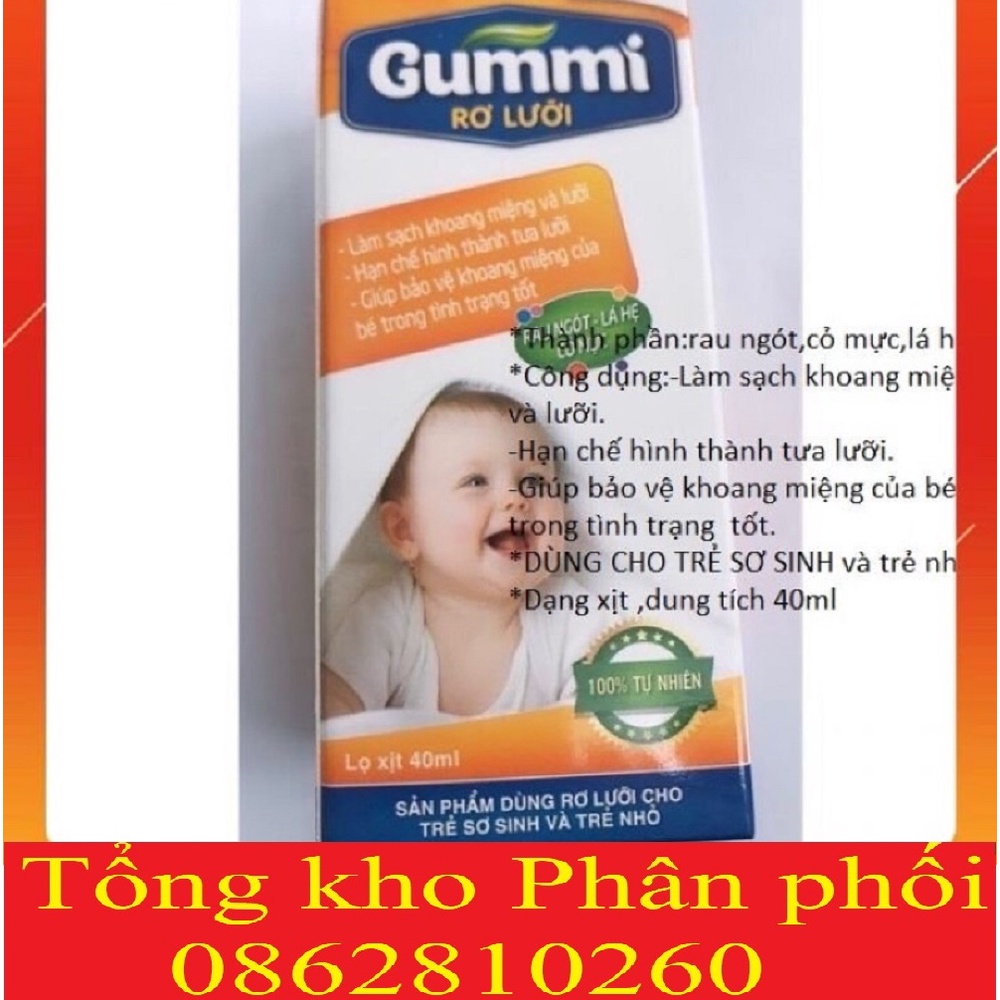 GUMMI dung dịch rơ lưỡi baby⚡️AN TOÀN CHO TRẺ SƠ SINH VÀ TRẺ NHỎ⚡️chiết xuất thảo dược làm sạch,phòng ngừa nấm