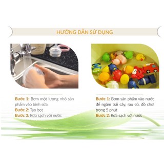 Nước rửa rau củ & đồ dùng cho bé Mamachi