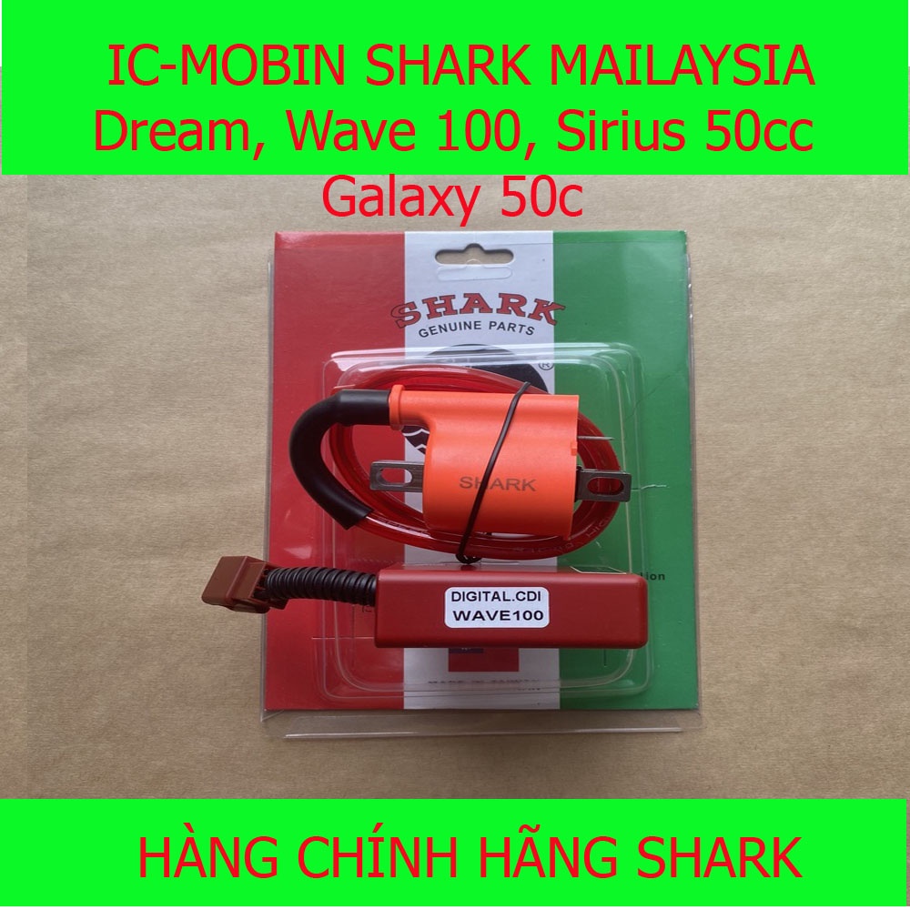 Mobin Sườn và IC Độ mở tua SHARK Dream, Wave 100, Sirius 50cc, Galaxy 50cc - IC/Mobin