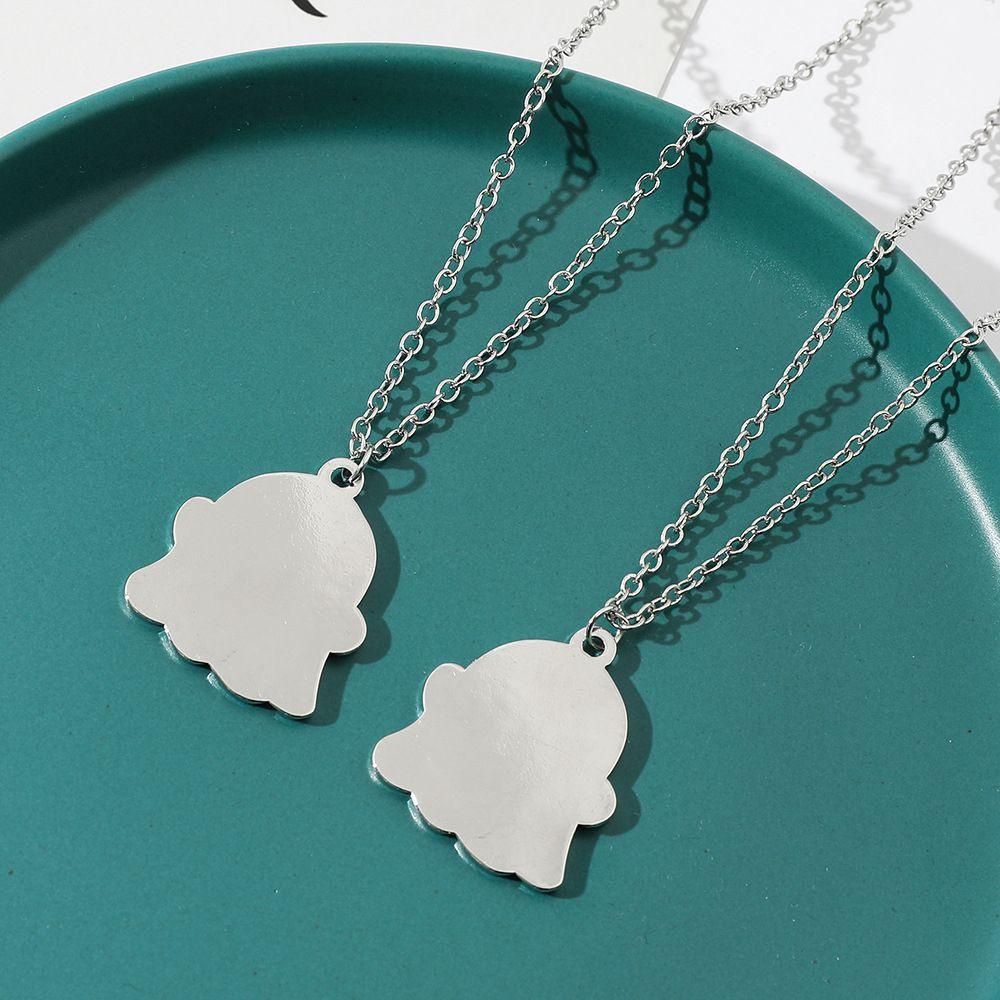 Móc Khóa Họa Tiết Hoạt Hình Ma Độc Đáo Cho Cặp Đôi