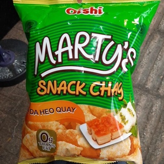 Snack Chay Oishi Marty'S vị da heo quay