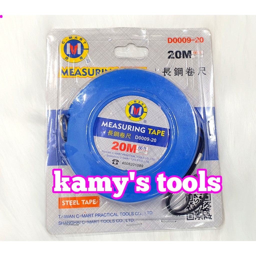 Thước cuộn thép 10m 20m 30m Cmart model D0009-10 , D0009-20 , D0009-30
