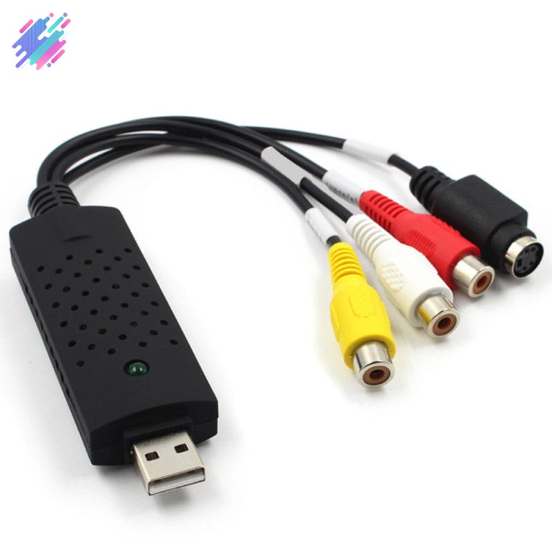 Dây cáp cổng USB 2.0 sang Video Audio AV TV Card