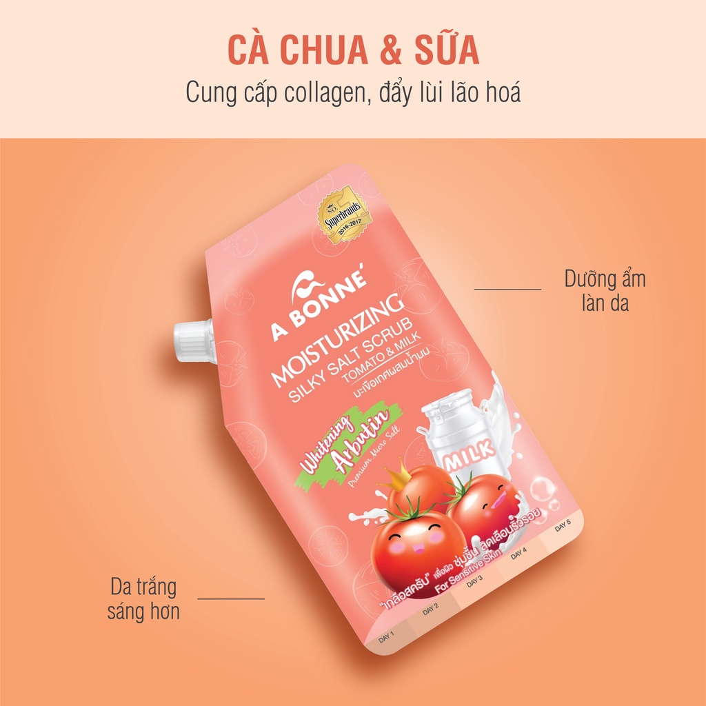 Muối Tắm Sữa Bò A Bonne Spa Milk Salt Thái Lan 350gr