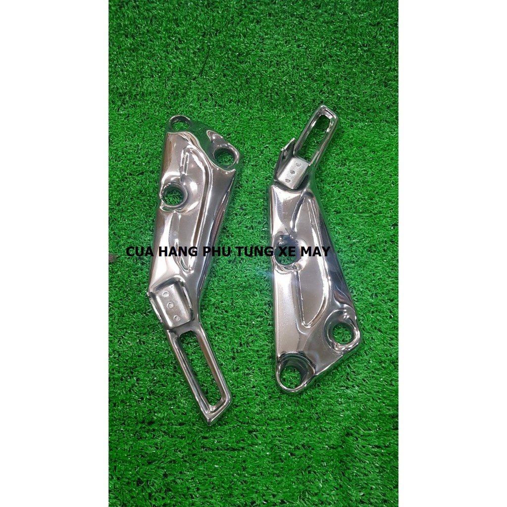 PAS GÁC CHÂN SAU XE DREAM INOX 304