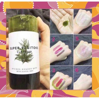 Sữa rửa mặt rau củ Super Vegitoks Cleanser