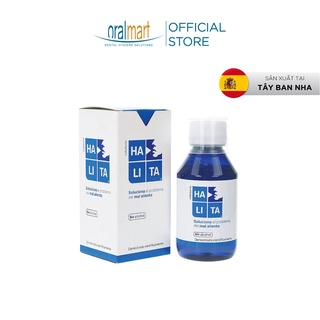Nước súc miệng kiểm soát hôi miệng trong 24 giờ, giữ hơi thở thơm mát Halita 150ml