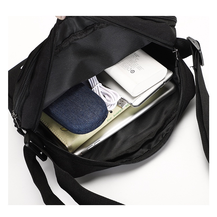 Túi Canvas NIKE Đeo Chéo Thời Trang Thể Thao Ngoài Trời Dành Cho Nam Và Nữ