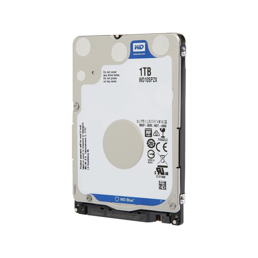 Ổ cứng gắn trong cho Laptop 1Tb WESTERN SATA (BLUE)(WD10SPZX)