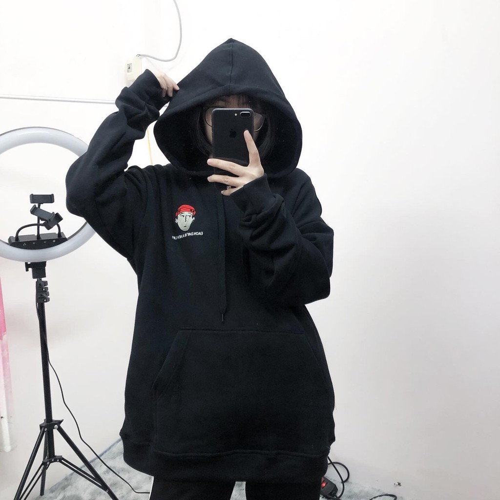 Áo hoodie Each day - ẢNH THẬT