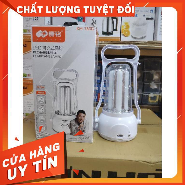 Đèn tích điện LED xách tay chiếu 360 độ, Siêu sáng KENNEDE KN-9864LA