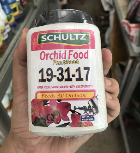 Phân bón Orchid Food 19-31-17(USA), chai 283g