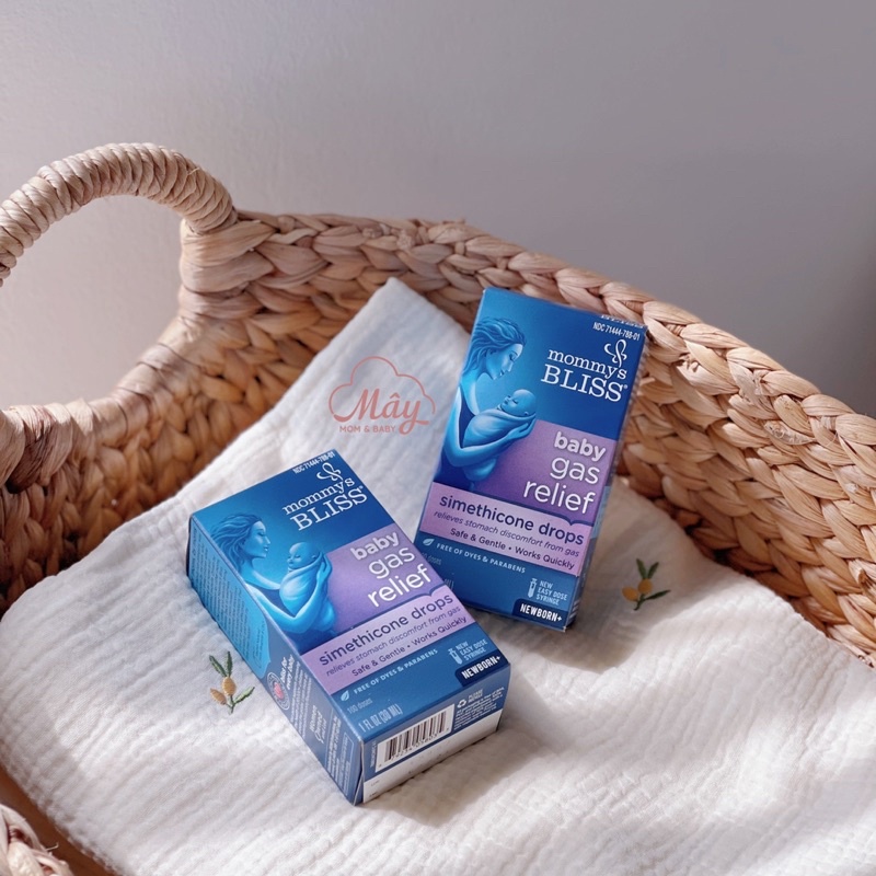 Siro tiêu gas cấp tốc cho bé từ sơ sinh giảm đầy hơi, colic Mommy’s Bliss - Mỹ