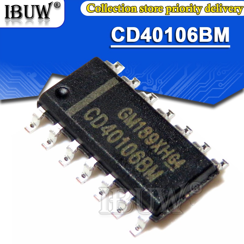 Set 10 Chip Logic CD40106BM SOP14 CD40106 SOP-14 SOP Chuyên Dụng