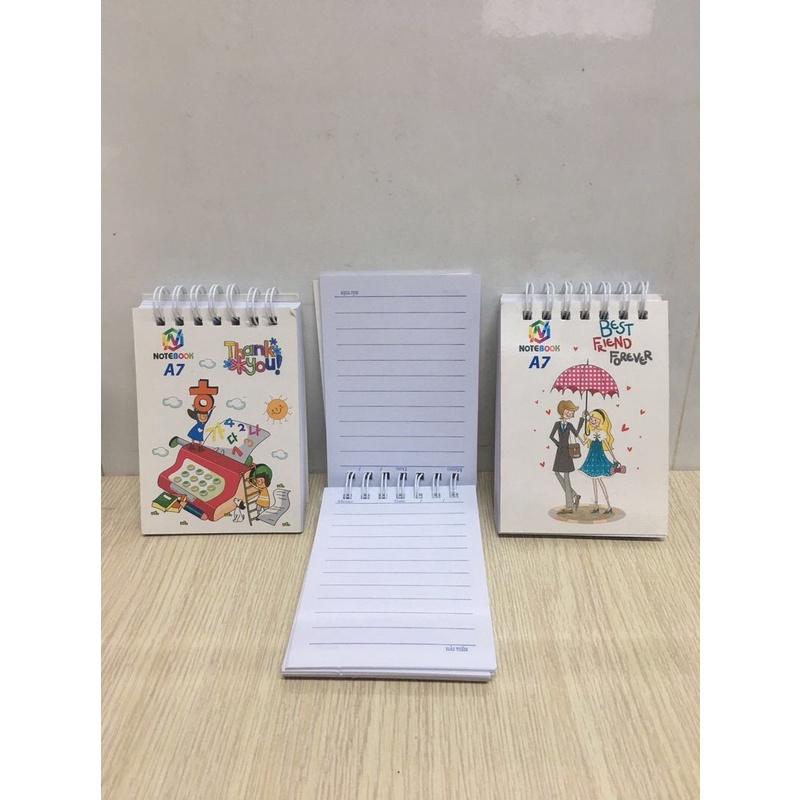 Sổ lò xo A7 hải tiến 200 trang