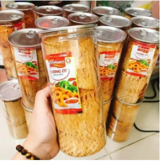 300G Hũ Mực Cán Tẩm Vị Cay | Hàng chất lượng thượng hạng | BigBuy360 - bigbuy360.vn