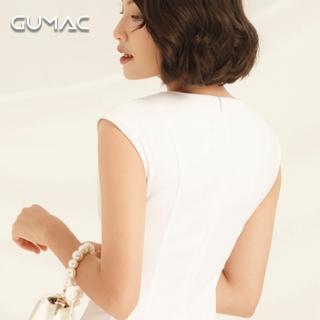 Đầm vai liền phụ kiện DA807 GUMAC