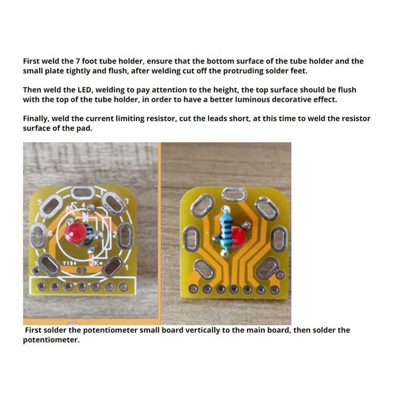 Bộ Dụng Cụ Tự Làm Gồm Đèn Led 2P2 Radio 2P3 Radio