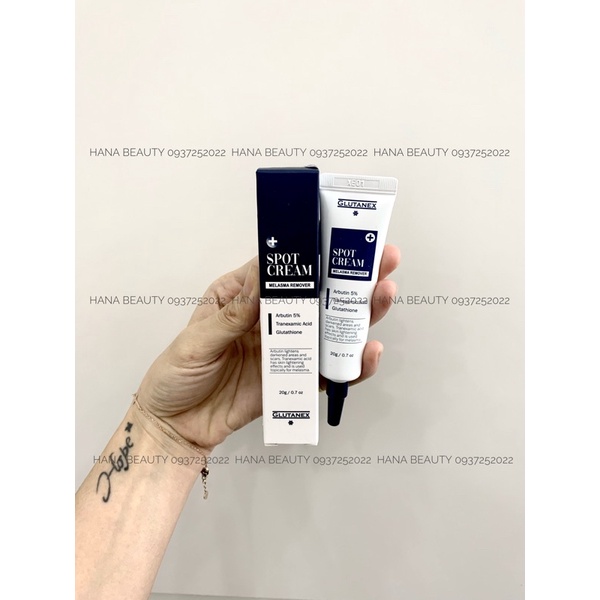 Kem giãm nám Spot Cream Melasma Remover Glutanex