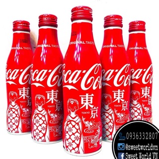 Coca cola chai cao phiên bản Tokyo (251ml) - Nhật Bản