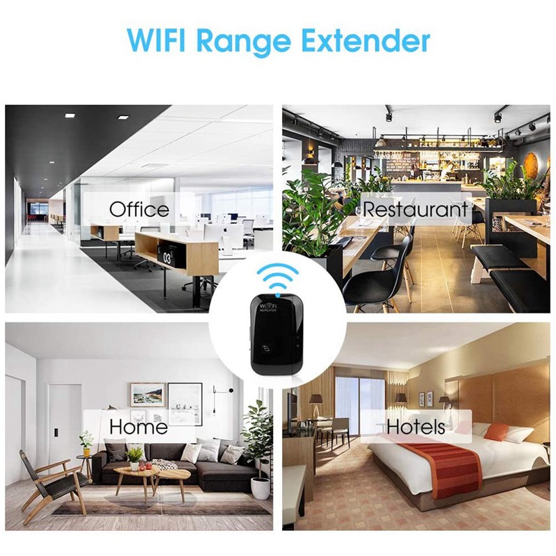 Bộ Khuếch Đại Tín Hiệu Wifi 2.4ghz Band Up Sang 300mbps