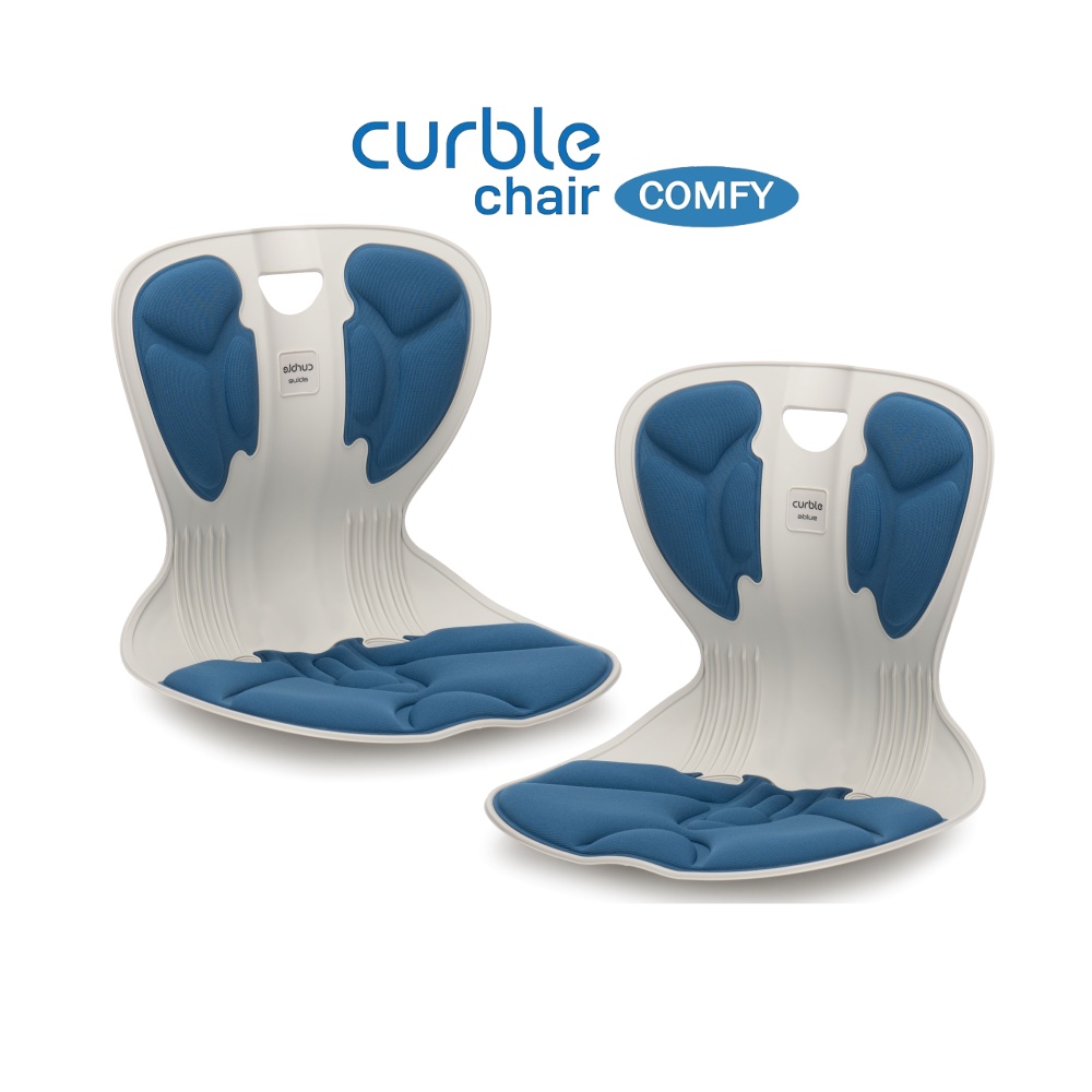 [CHÍNH HÃNG ABLUE] Combo 2 Ghế Curble Comfy chỉnh dáng ngồi đúng, chống gù. Hàn Quốc (Made in Korea). Nhiều màu lựa chọn
