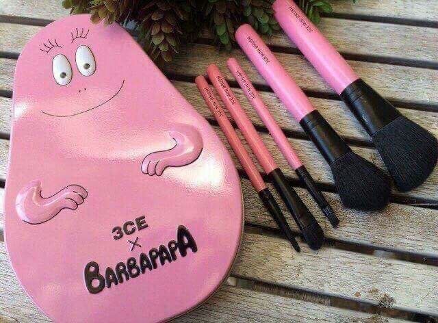 BỘ CỌ 5 CÂY BARBAPAPA BRUSH KIT