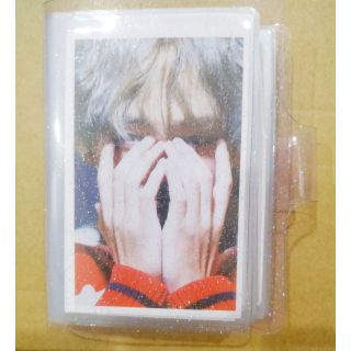 Sổ trong suốt kim tuyến đựng cards idol
