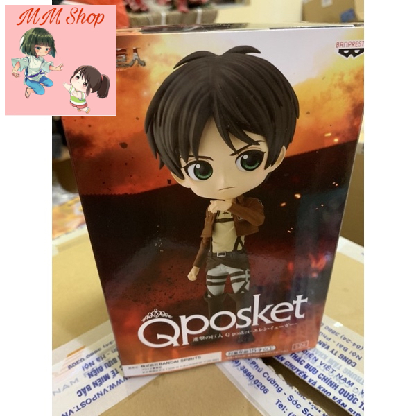 Mô hình Eren Yeager.Attack on Titan - Q posket - Eren Yeager - 2 Types