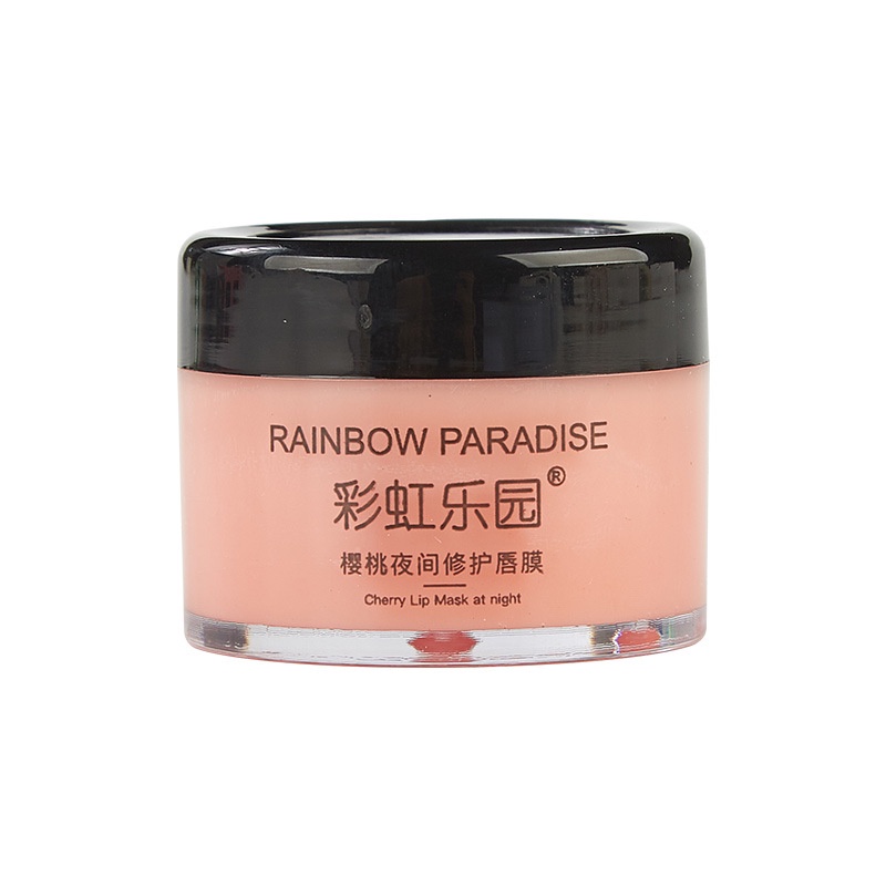 [Hàng mới về] Mặt nạ môi dưỡng ẩm tẩy tế bào chết chiết xuất trái anh đào RAINBOW PARADISE