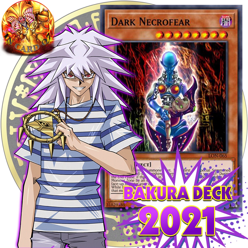 Bộ Bài Bakura Bóng Tối Hệ Quỷ 45 lá -