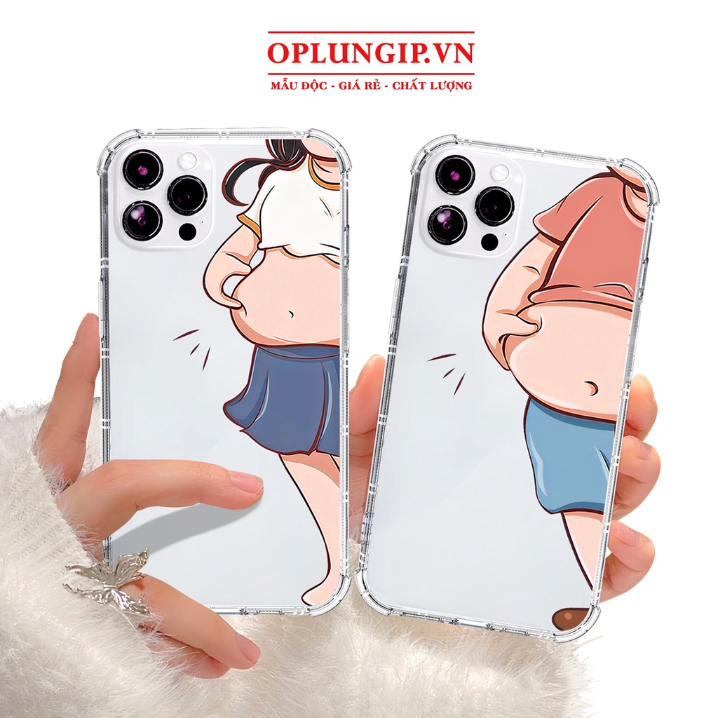 Ốp lưng iphone chống sốc trong suốt ốp đôi bụng mỡ cho iphone 14 13 pro max 11 12 pro max mini x xr xs max 6 s 7 8 plus
