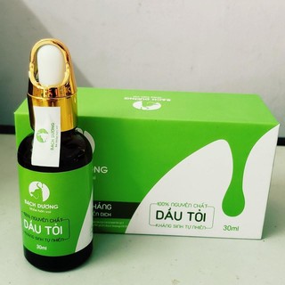 [tặng mã giảm giá] Dầu tỏi Bạch Dương Organic 30ml date 2022