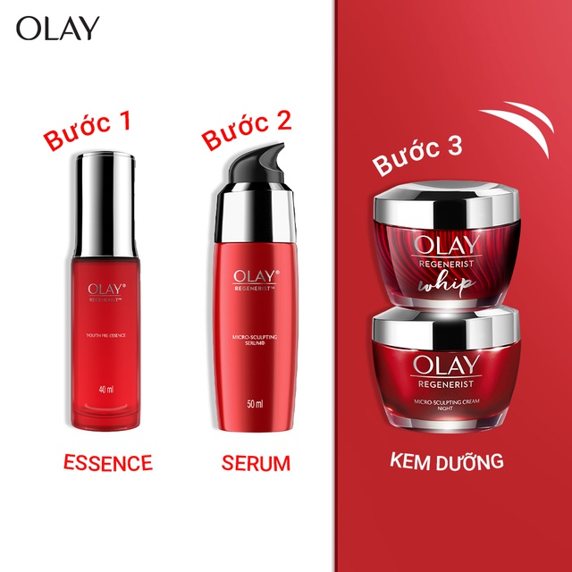 Kem Dưỡng Chống Lão Hóa Olay Regenerist Whip 50g Chống tia UV 50g (Phiên bản mới)