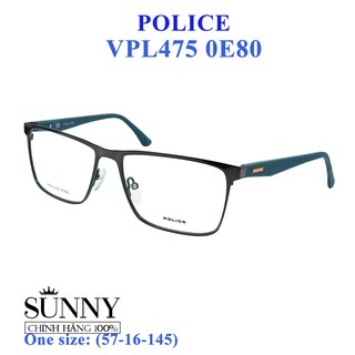 Gọng Kính Unisex Police VPL475
