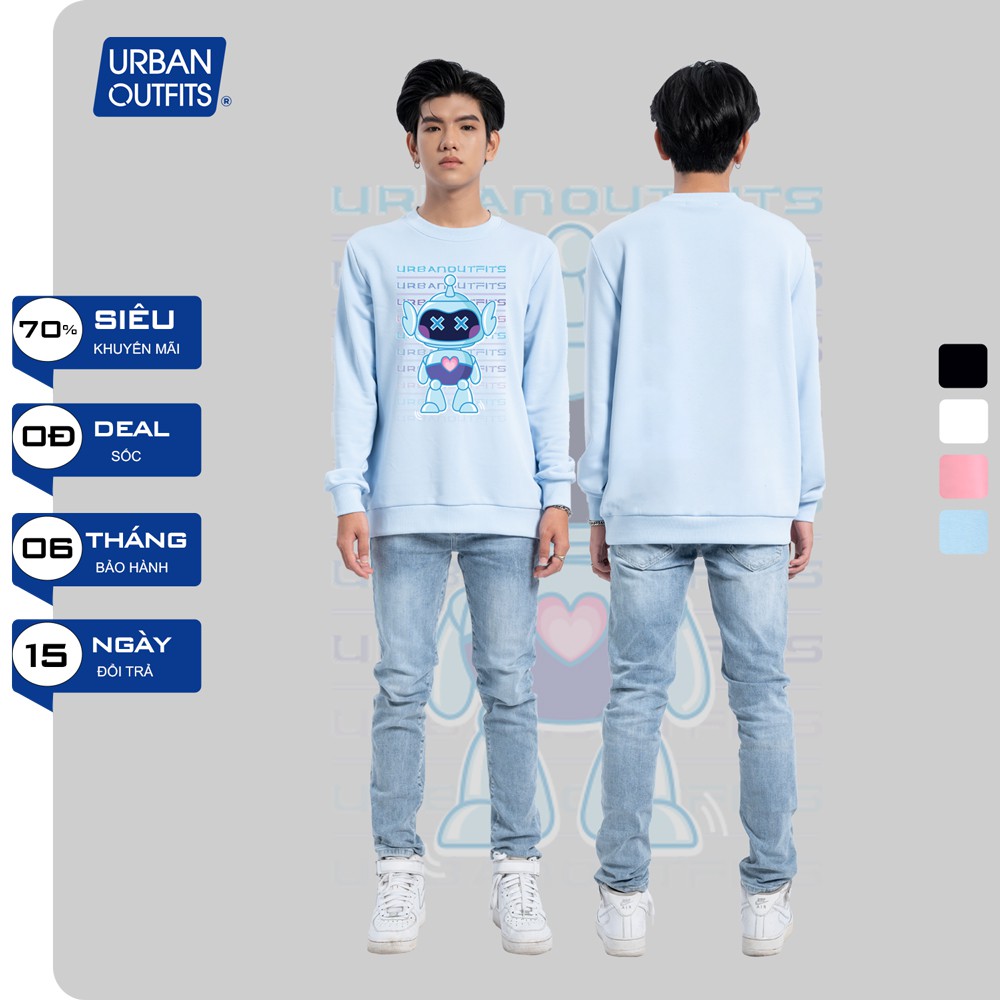 Áo Sweater Form Rộng Nam Nữ URBAN OUTFITS In FUTURE BOT SWO30 Thun Cotton Nỉ 4 Chiều Local Brand | BigBuy360 - bigbuy360.vn