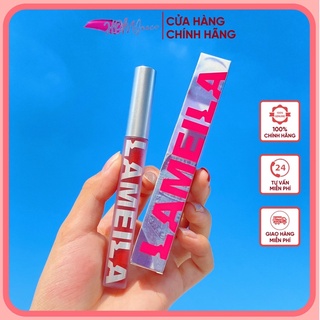 Son Kem Bóng Nhung NO2028 Mịn Tint Lì Lameila Guicami Novo Velvet Lip Glaze Dưỡng Ẩm Chống Thấm Nước Không Phai Màu