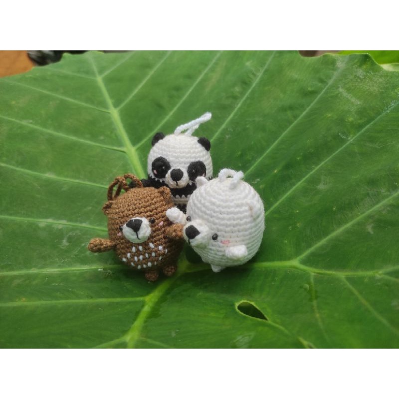 Móc khóa thú ngố - We bare bears