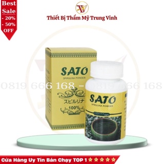 Bột Tảo Xoắn Sato Nhật Bản - Cấy Tảo Nano 100g