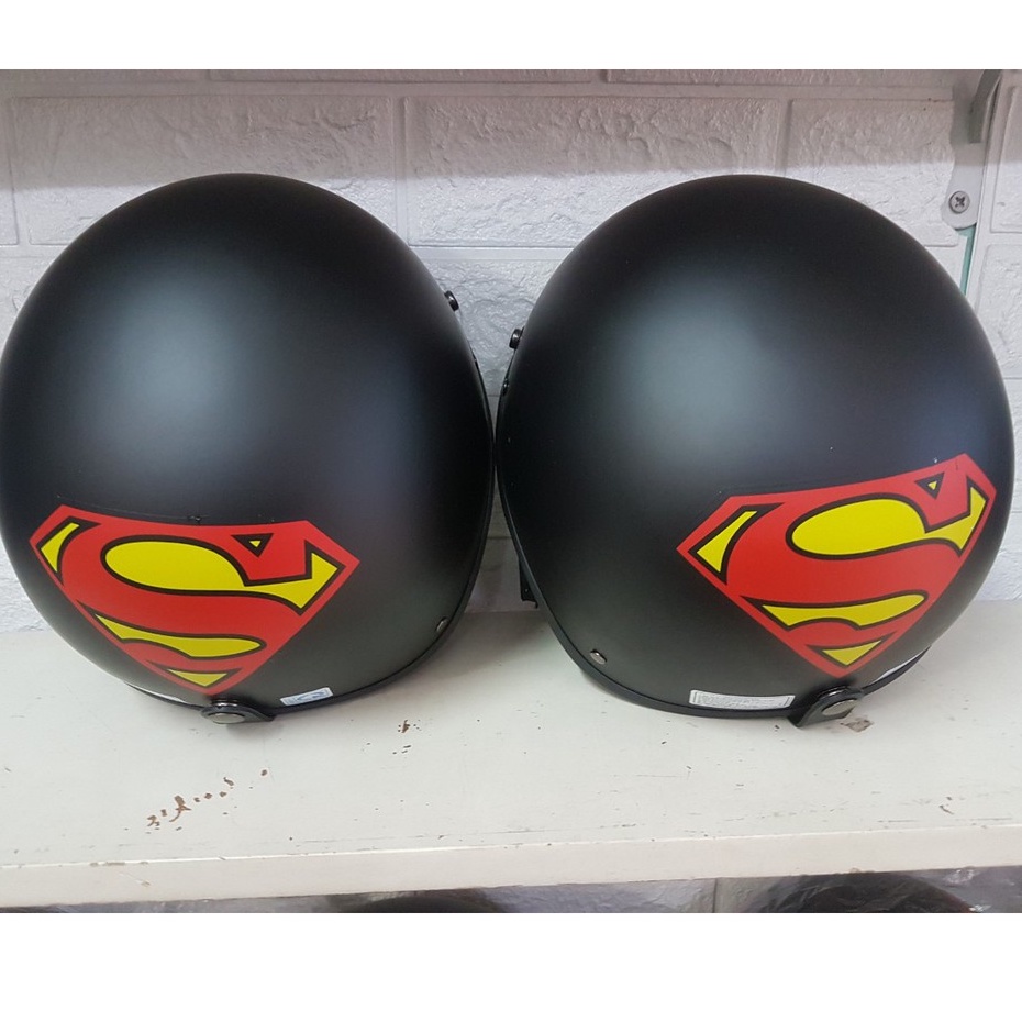 Mũ Bảo Hiểm Nữa Đầu (1/2)Kèm Kính mẫu Siêu Nhân