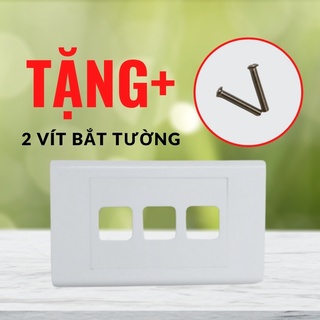 Mặt công tắc âm tường sino cao cấp 1-4 lỗ