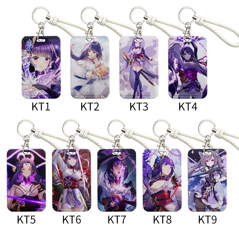 Tmdbyx Móc Khóa Thẻ Nhân Vật Gayu zhongli klee Huatao venti xiao Id anime genshin tác Động Theo Dõi Sức Khỏe