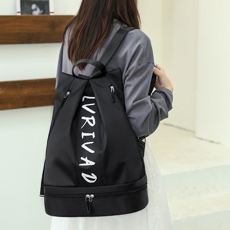 Ba lô thể thao IELGY vải oxford sức chứa lớn thời trang trẻ trung dành cho nữ