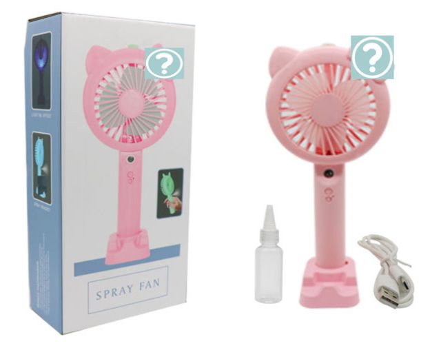 Quạt Phun Sương Cầm Tay Mini bản 2021