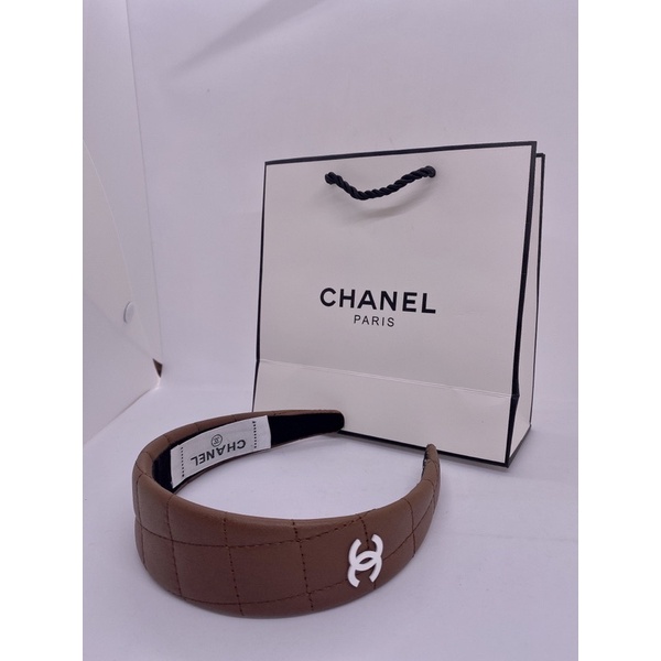 bờm chanel da pu cao cấp