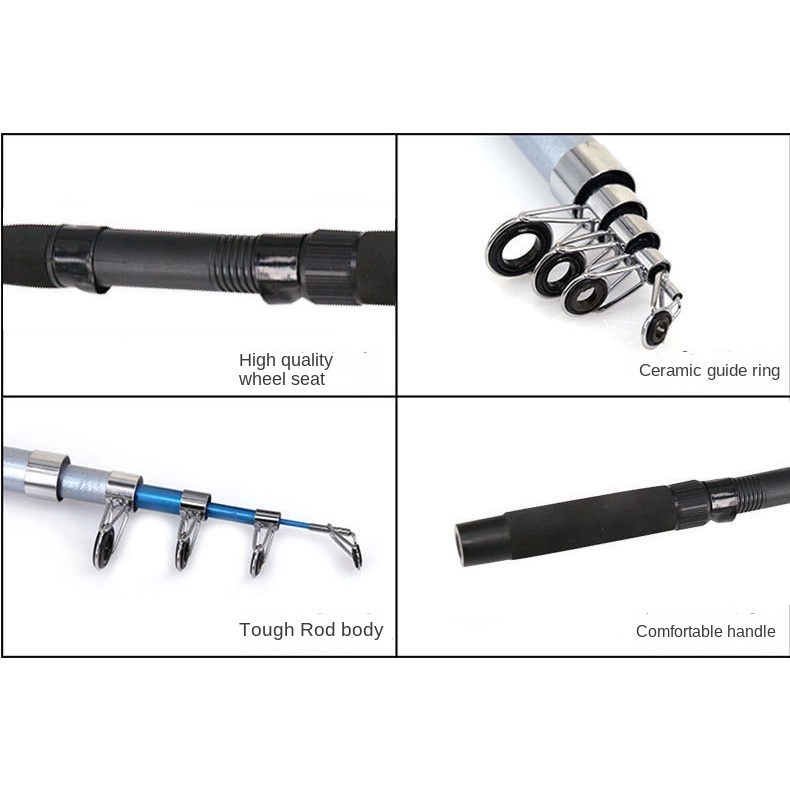 Bộ Cần Câu 1.8m Chất Lượng Cao Chuyên Nghiệp