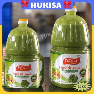 Nước chấm muối ớt xanh chai 2.2kg- chuẩn hương vị muối ớt xanh siêu ngon