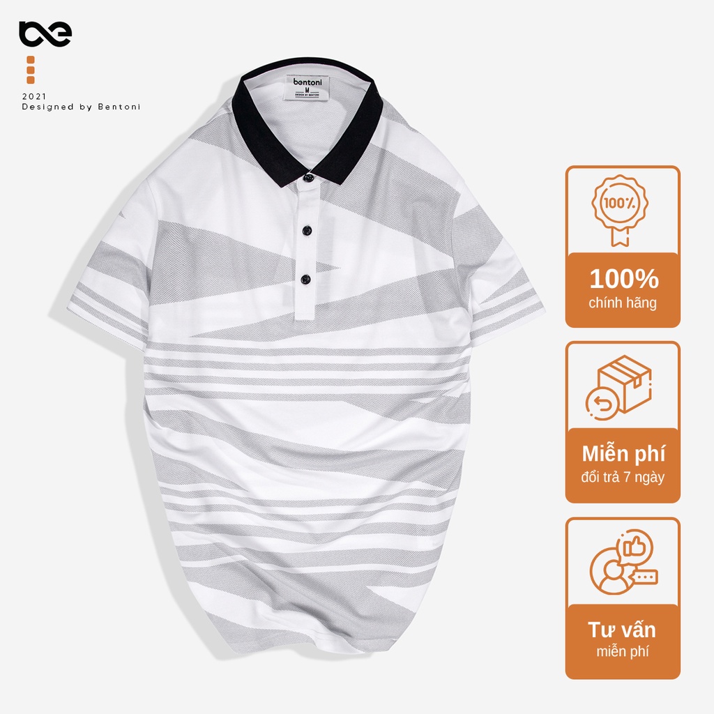 Áo Polo nam cổ bẻ Road Polo vải Cotton xuất xịn, chuẩn form, sang trọng, thanh lịch BENTONI