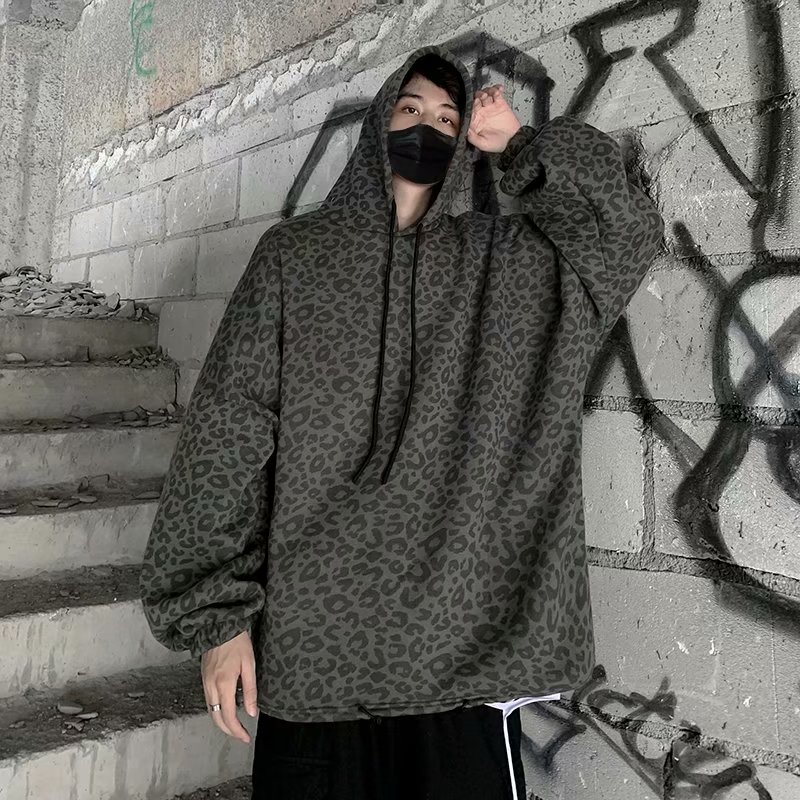 2020 Korean Fashion Style Long Sleeve Loose Hoodie For Men